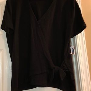 old navy knot short sleeve tee